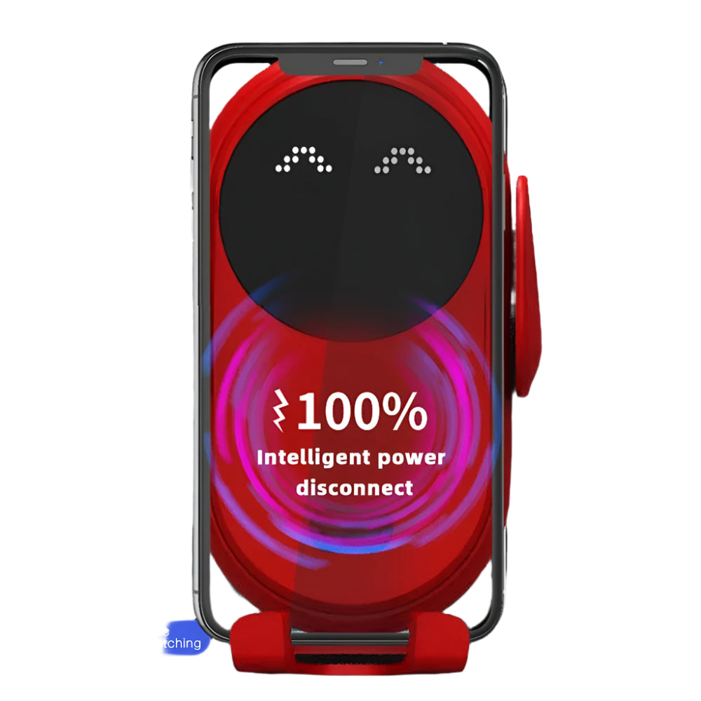 Fashion Qi Fast Wireless Charger Car Phone Holder