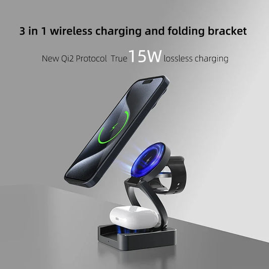 Protocol Foldable Travel Wireless Fast Charging